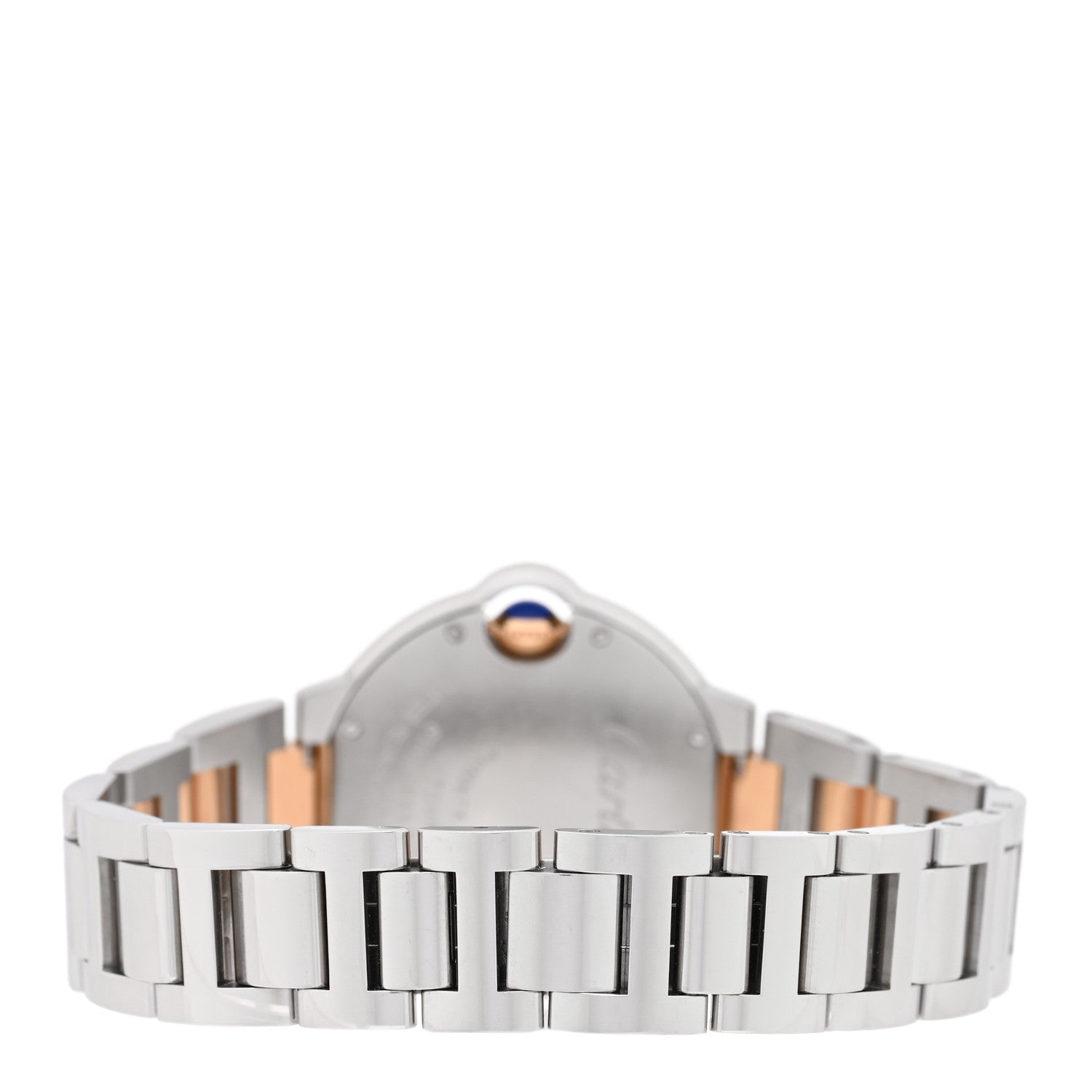 Cartier Stainless Steel 18K Yellow Gold Diamond 33mm Ballon Bleu De Cartier Automatic Watch 3 of 5