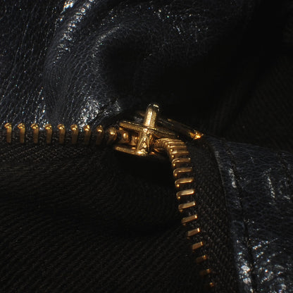 Valentino Garavani Leather Large Histoire Metallic 9 of 9