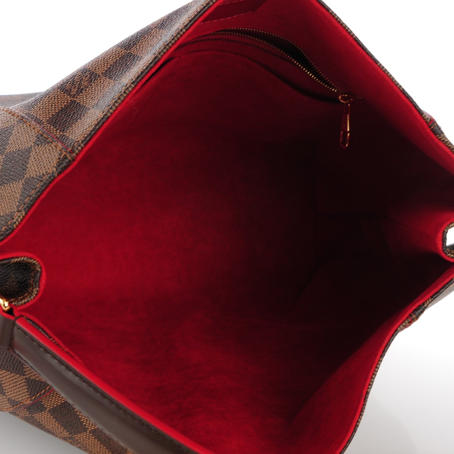 Damier Ebene Caissa Hobo Cherry