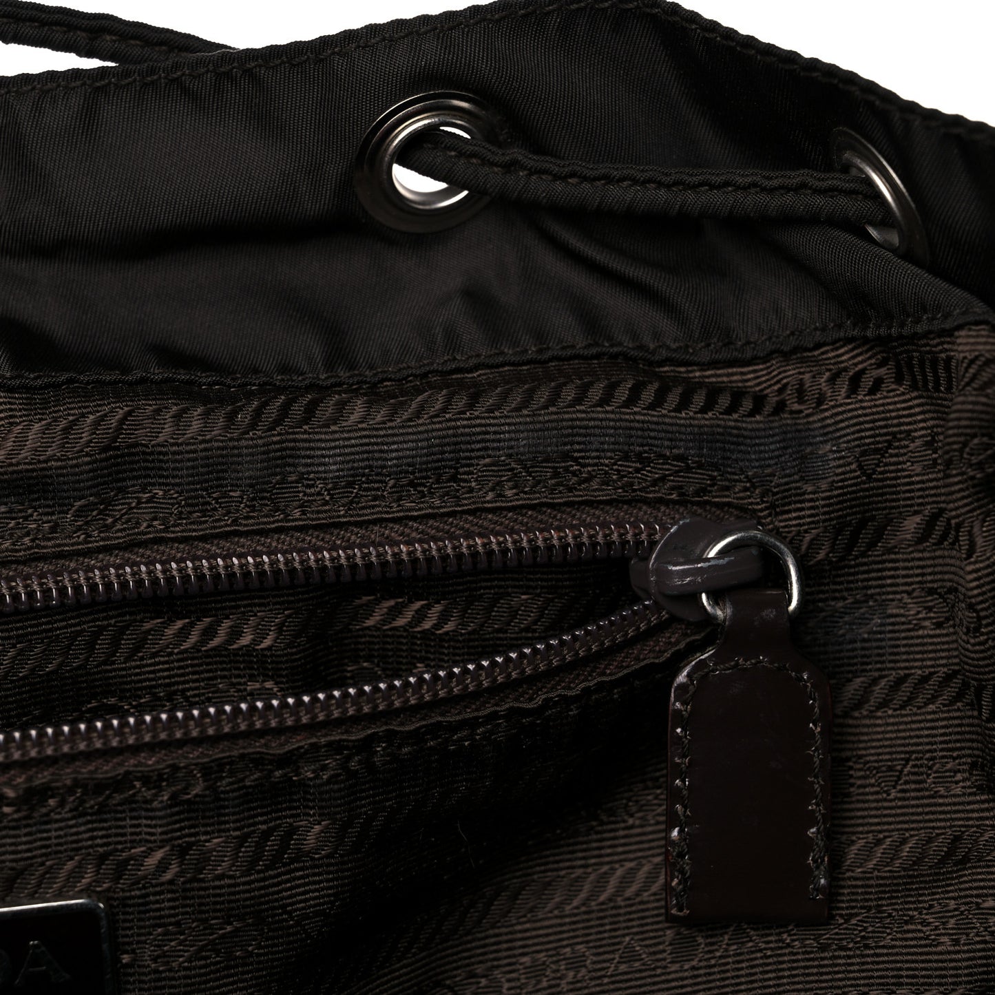 Tessuto Nylon Vela Small Backpack Black