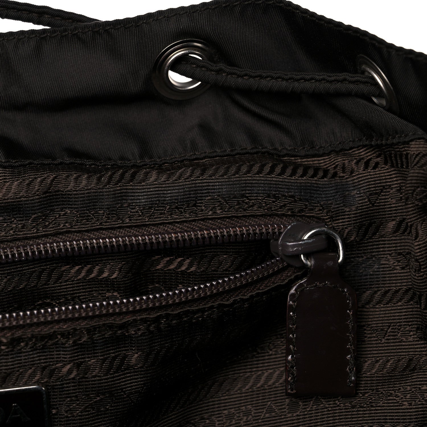 Prada Tessuto Nylon Vela Small Backpack Black 12 of 24