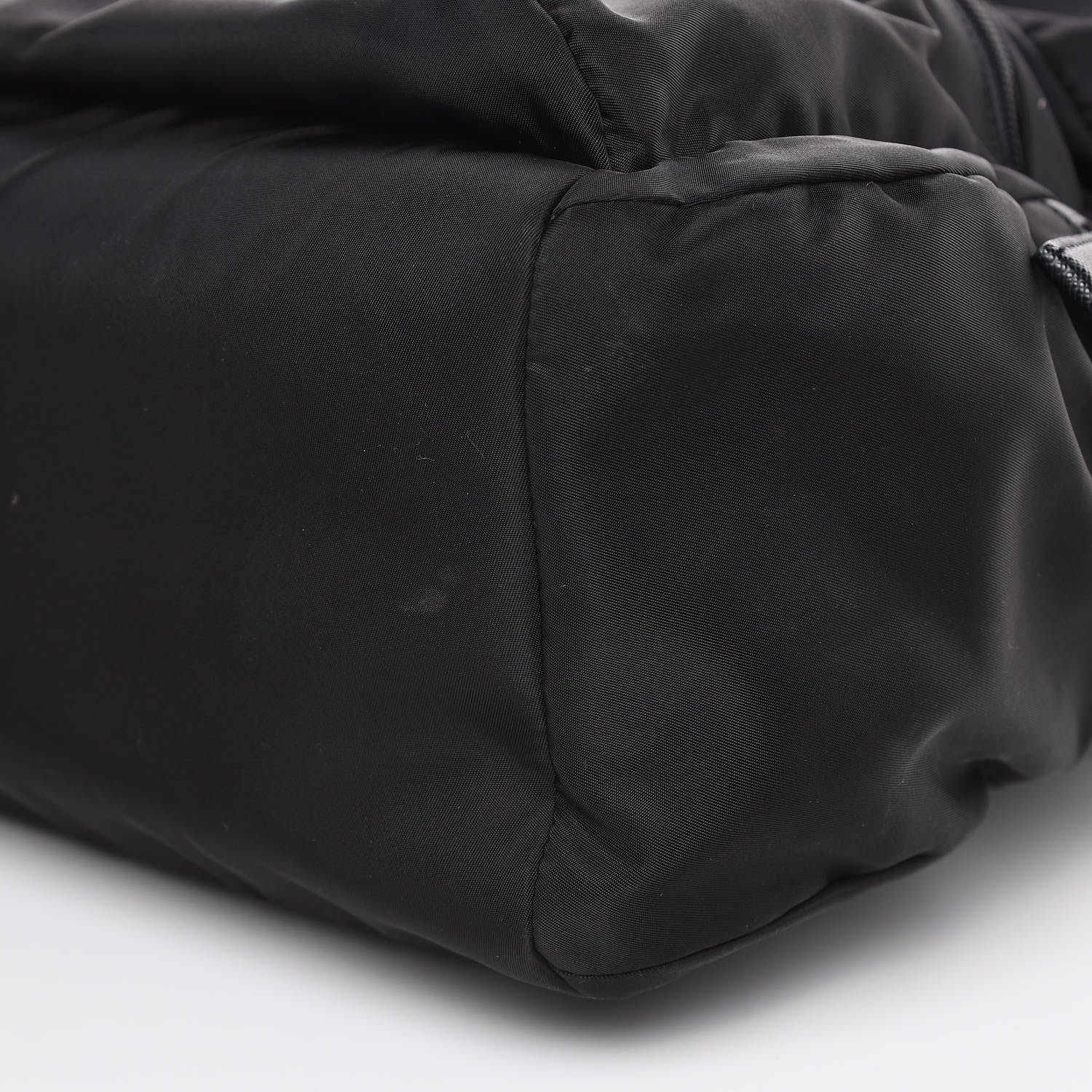 Prada Nylon Montagna Saffiano Day Backpack Black 9 of 10