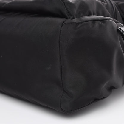 Prada Nylon Montagna Saffiano Day Backpack Black 9 of 10