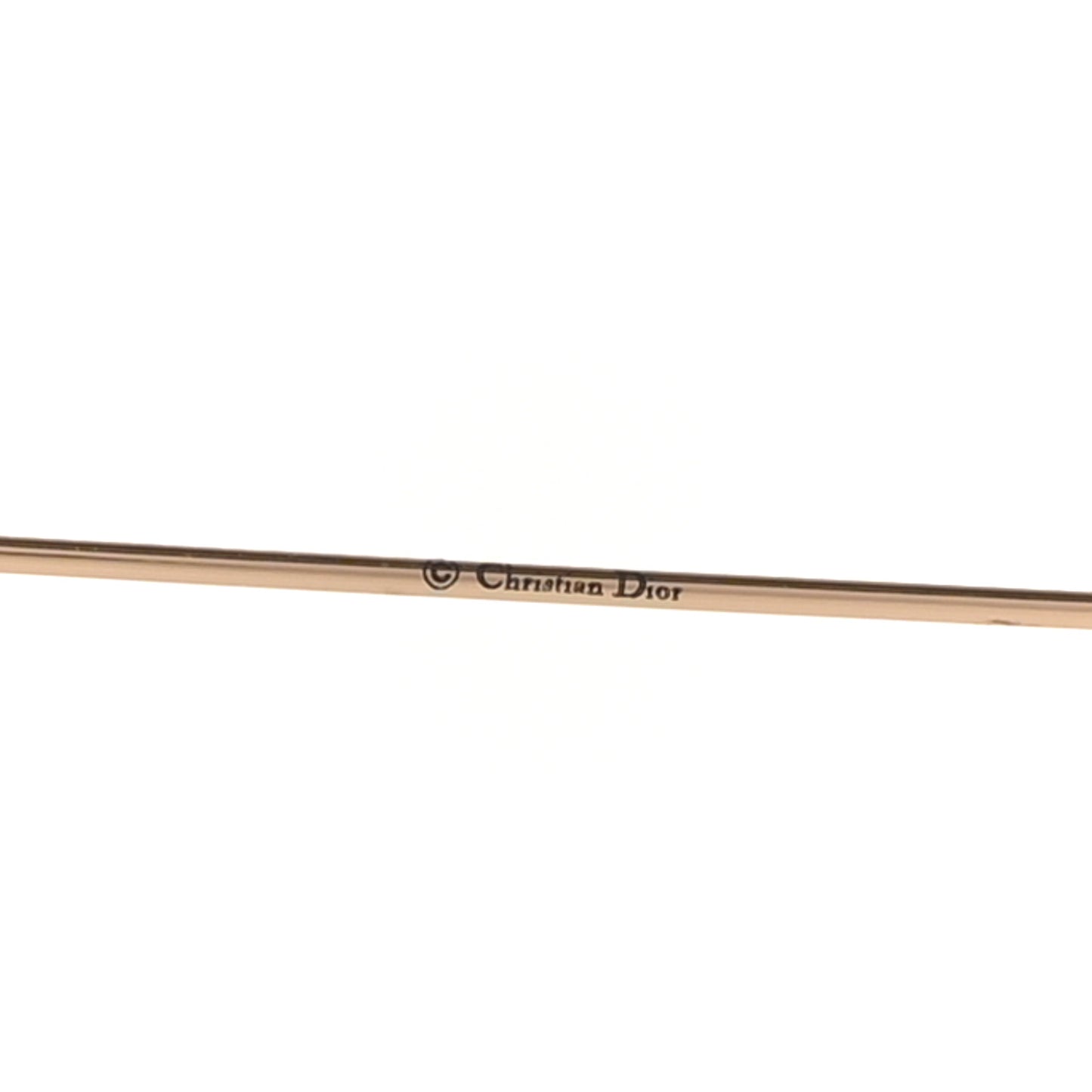Metal Diorstellaire 1 Sunglasses Gold