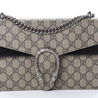 Gucci GG Supreme Monogram Small Dionysus Shoulder Bag Black 6 of 8