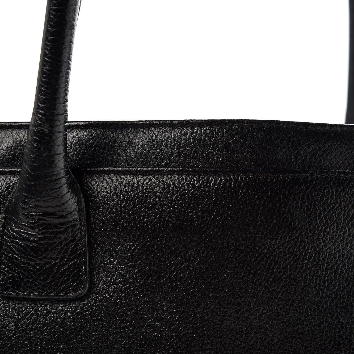 Chanel Calfskin Cerf Executive Shopper Tote Black 11 of 17