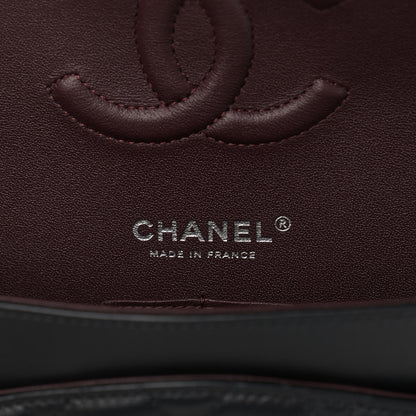 Chanel Lambskin Quilted Medium Double Flap Black 6 of 10
