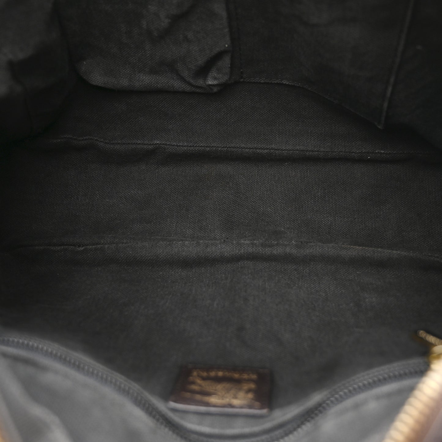 Haymarket Check Front Pocket Crossbody Bag Chocolate