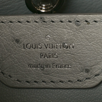 Louis Vuitton Ostrich Capucines BB Gris 6 of 9