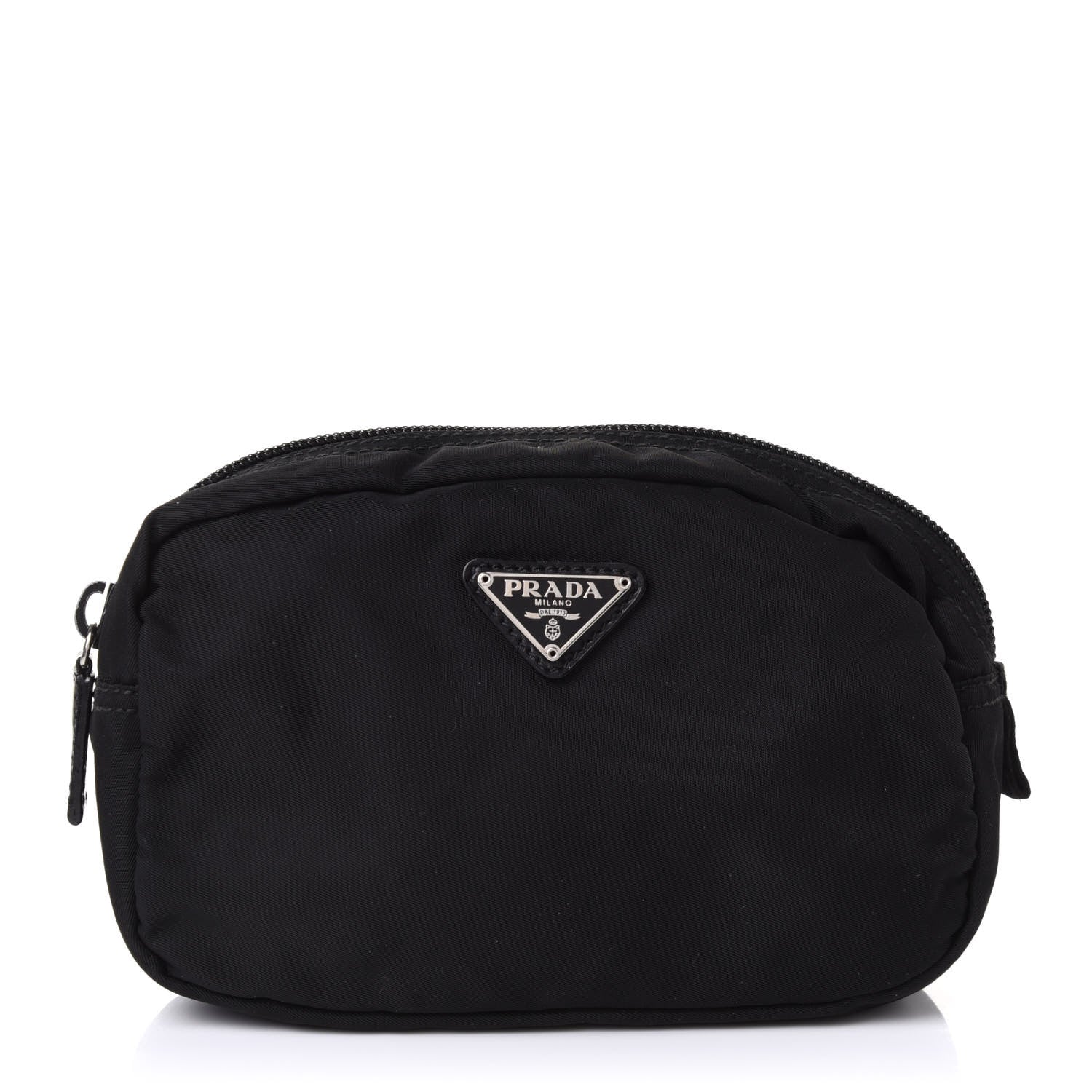 Prada Tessuto Nylon Vela Cosmetic Pouch Black 1 of 8