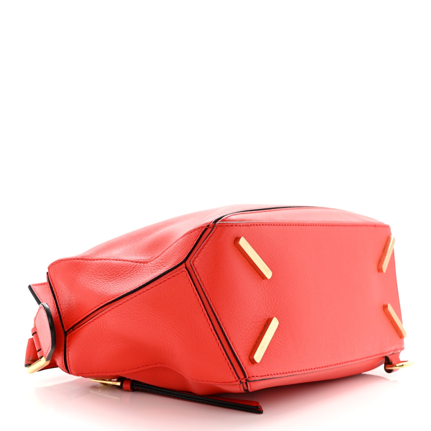 Calfskin Small Puzzle Bag Scarlet