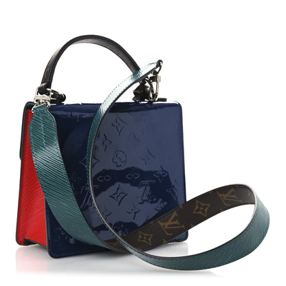 Louis Vuitton Vernis Epi Monogram Spring Street Blue 3 of 13