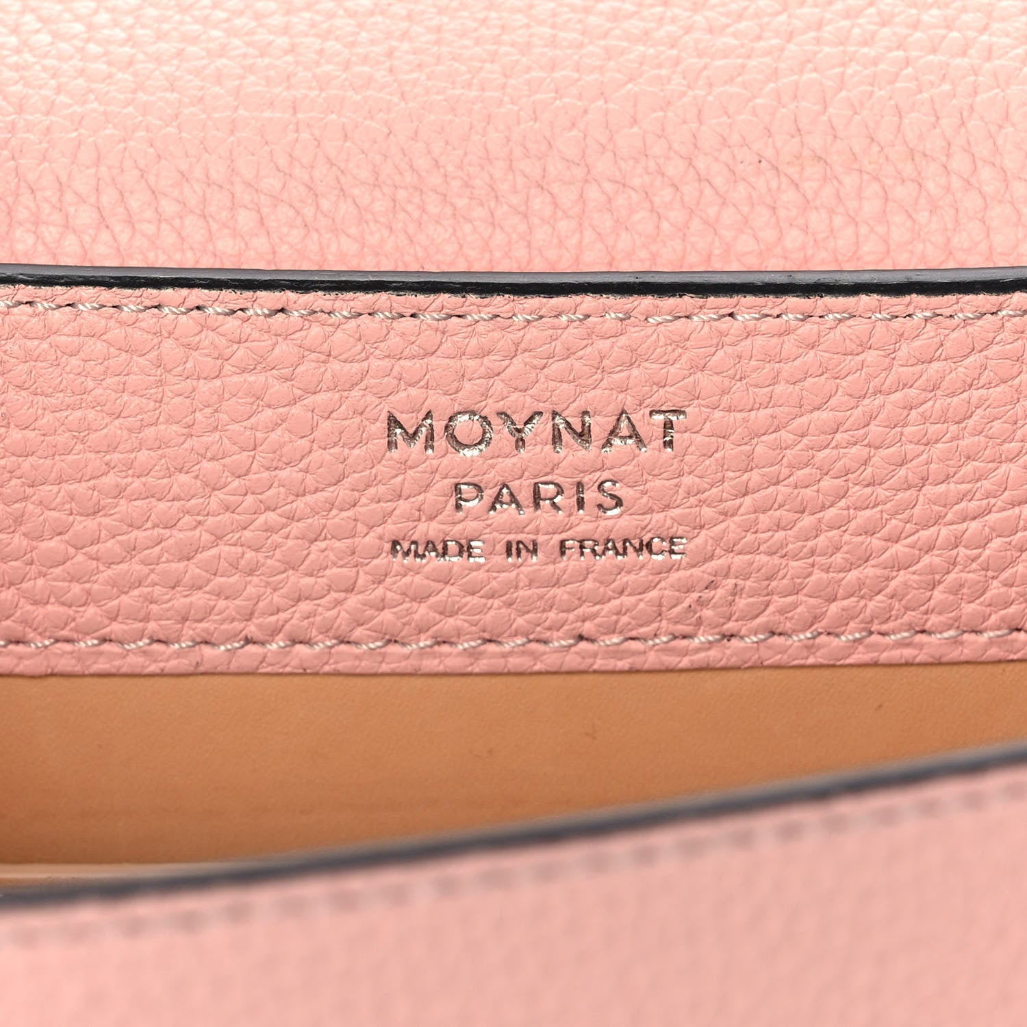 Moynat Taurillon Blush Rejane PM Petal 5 of 8