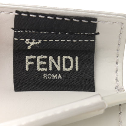 Fendi Recycled Plastic Vitello Liberty Matte Small Fendi Basket White Ice 6 of 11
