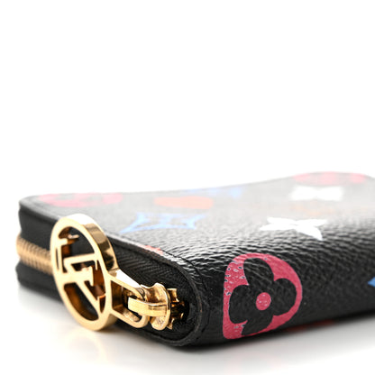 Louis Vuitton Game On Zippy Coin Purse Black 9 of 10