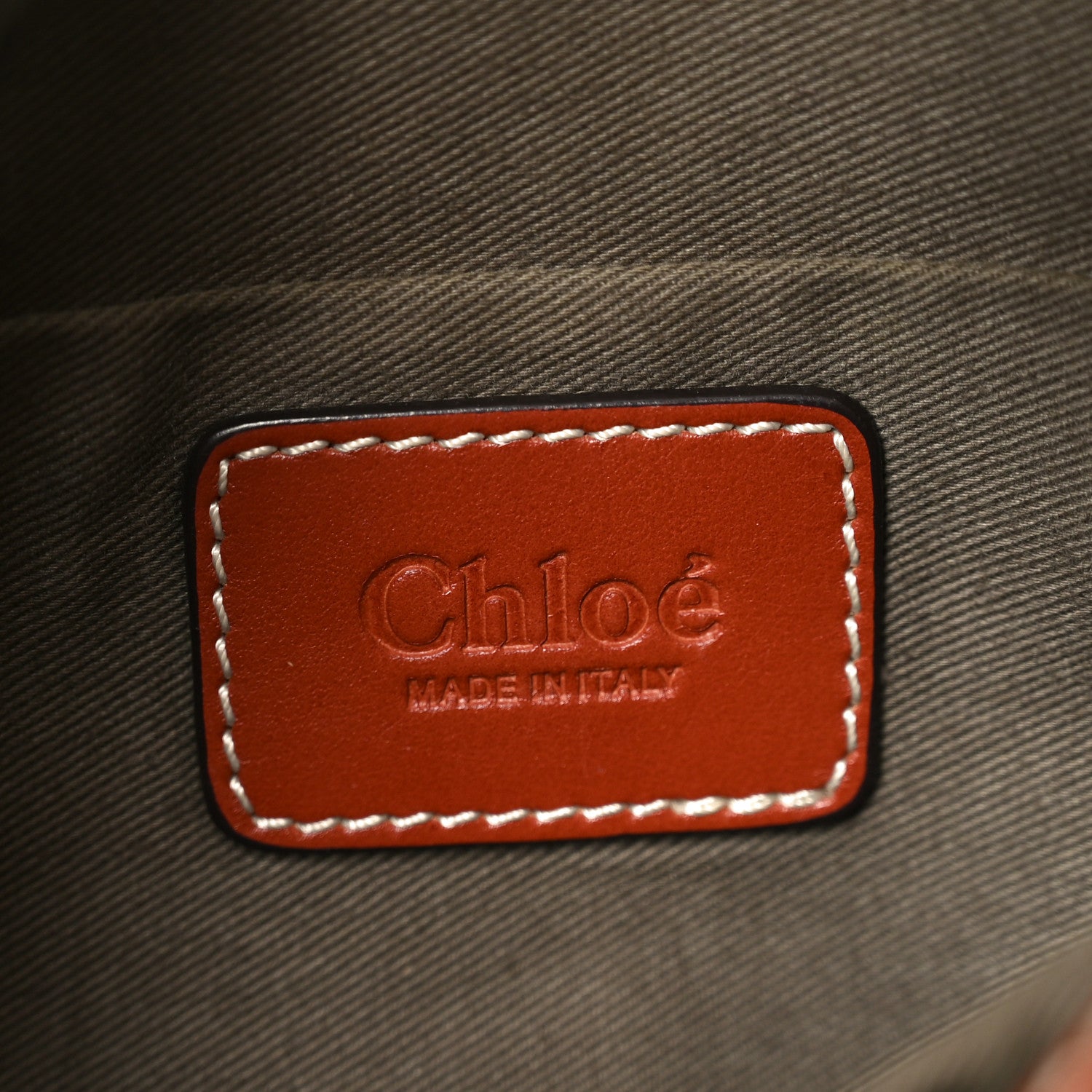 Chloe Calfskin Marcie Top Handle Bag Sepia 6 of 9