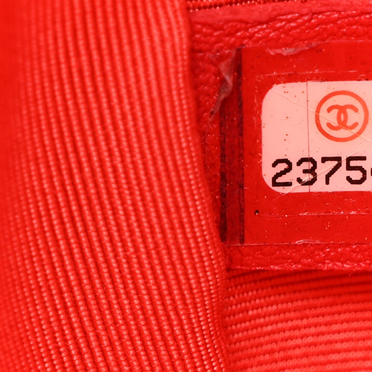 Calfskin Stitched Ring My Bag Flap Crossbody Red