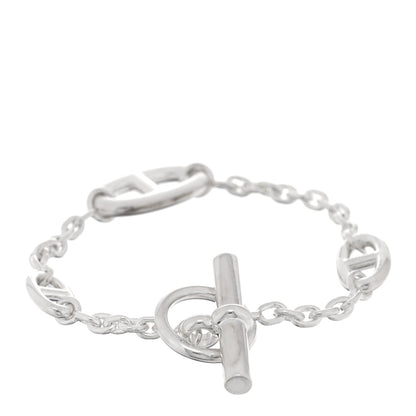 Hermes Sterling Silver Farandole Bracelet LG 2 of 4