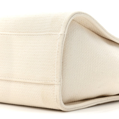 Chanel Mixed Fibers Small Deauville Tote White 11 of 17