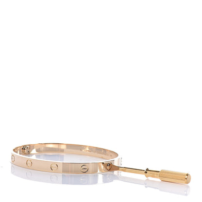Cartier 18K Yellow Gold LOVE Bracelet 19 4 of 7