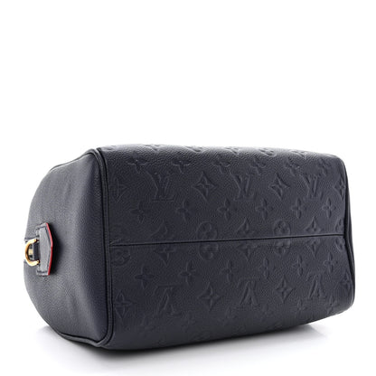 Louis Vuitton Empreinte Speedy Bandouliere 25 NM Marine Rouge 4 of 10