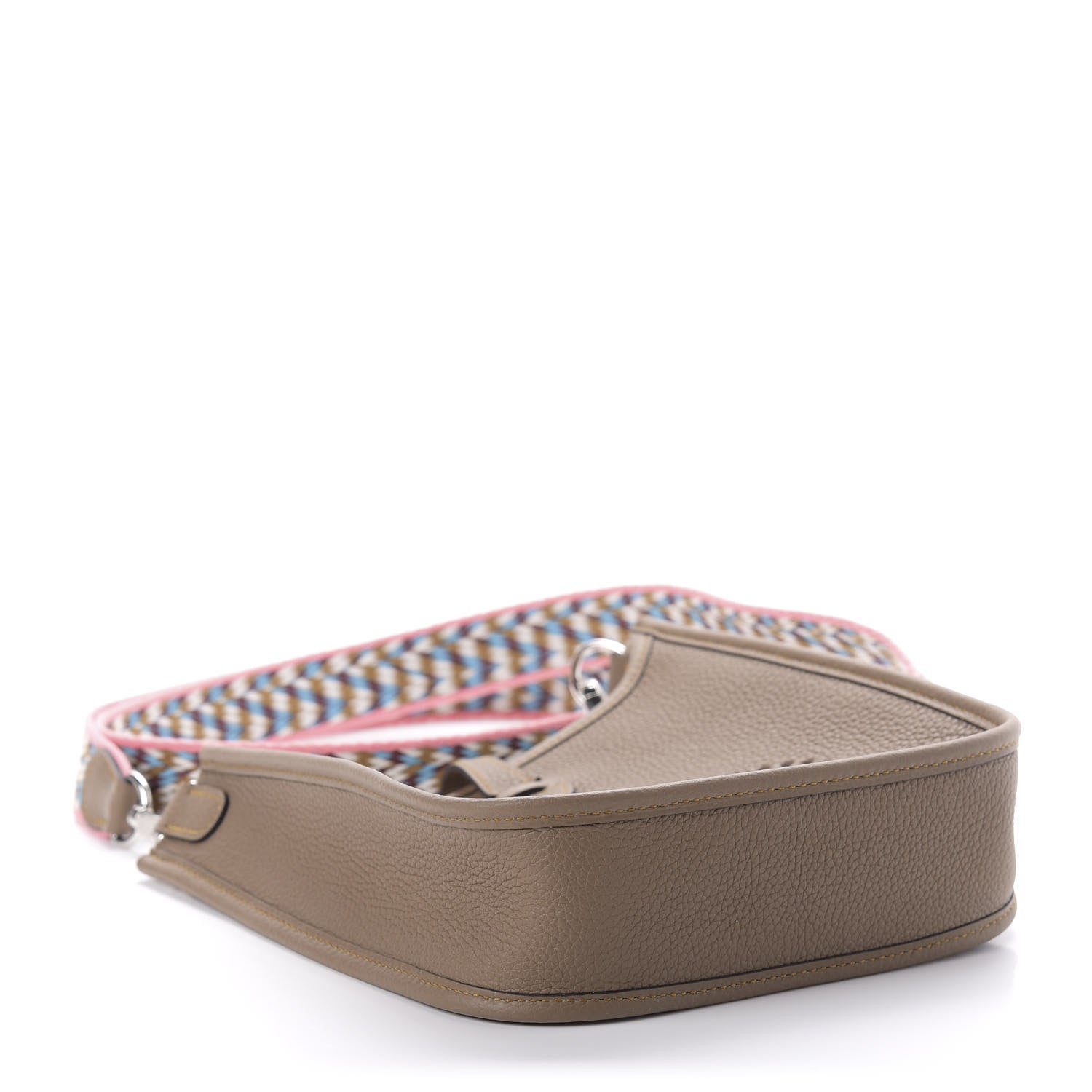 Hermes Taurillon Maurice Zigzag Evelyne TPM Beige Weimar 4 of 11
