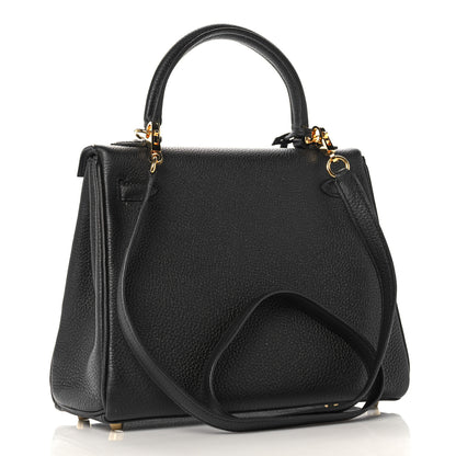 Hermes Togo Kelly Retourne 25 Black 3 of 37