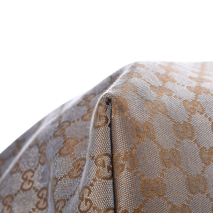 Gucci Metallic Monogram Canvas Tote Brown 10 of 12