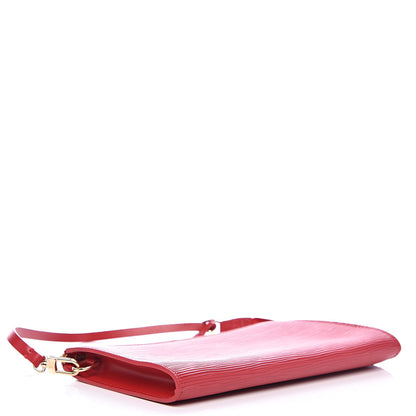 Louis Vuitton Epi Pochette Accessories 24 Castillan Red 4 of 9