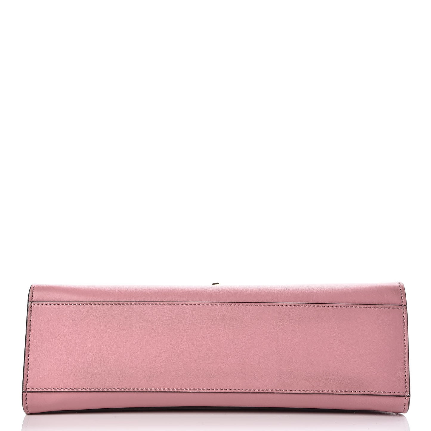 Moon Calfskin Medium Padlock Shoulder Bag Carmine Rose