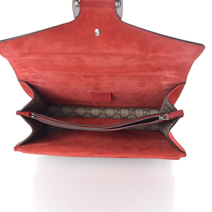 Gucci GG Supreme Monogram Small Dionysus Shoulder Bag Red 5 of 10