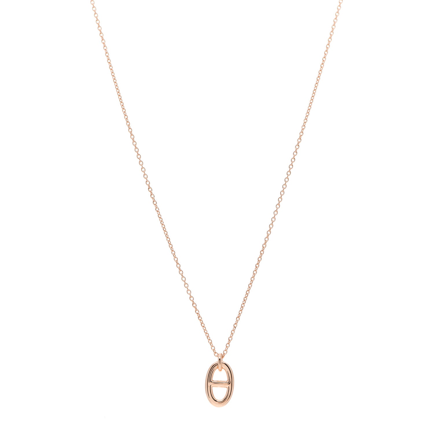 Hermes 18K Rose Gold PM Farandole Pendant Necklace 1 of 5