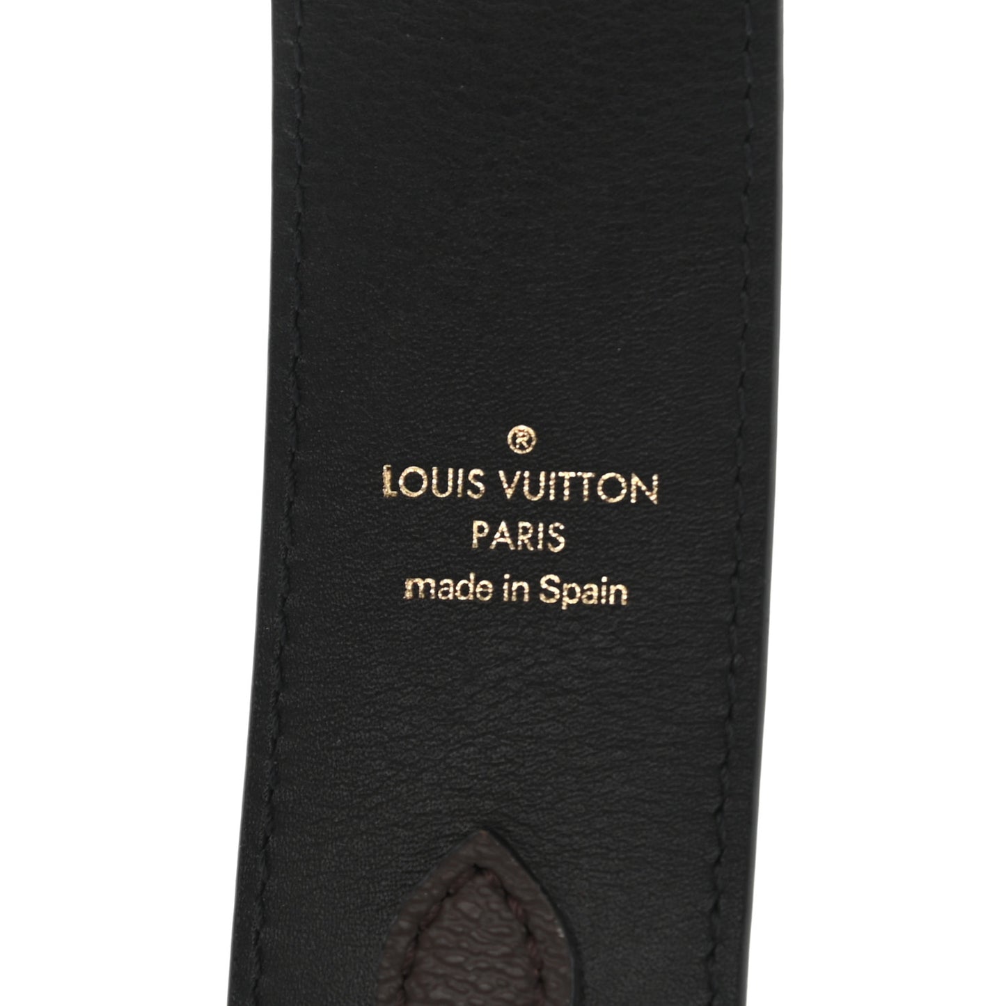 Monogram Bandouliere Shoulder Strap Black
