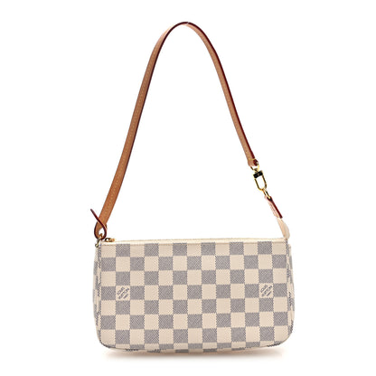 Louis Vuitton Damier Azur Pochette Accessories NM 1 of 9