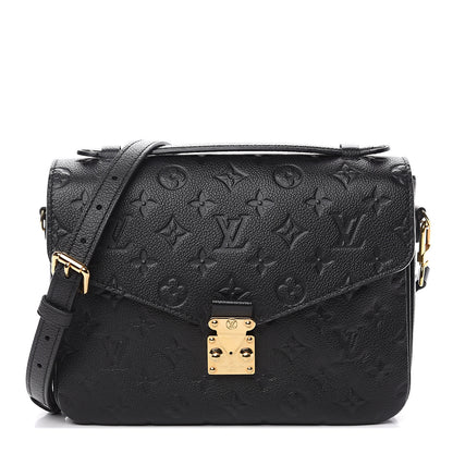 Louis Vuitton Empreinte Pochette Metis Black 1 of 8