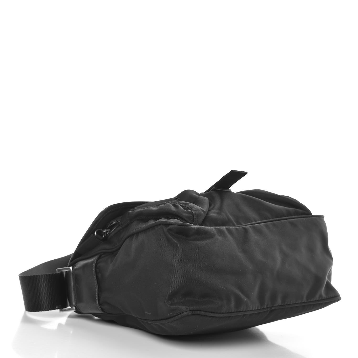 Prada Nylon Vela Messenger Black 4 of 7