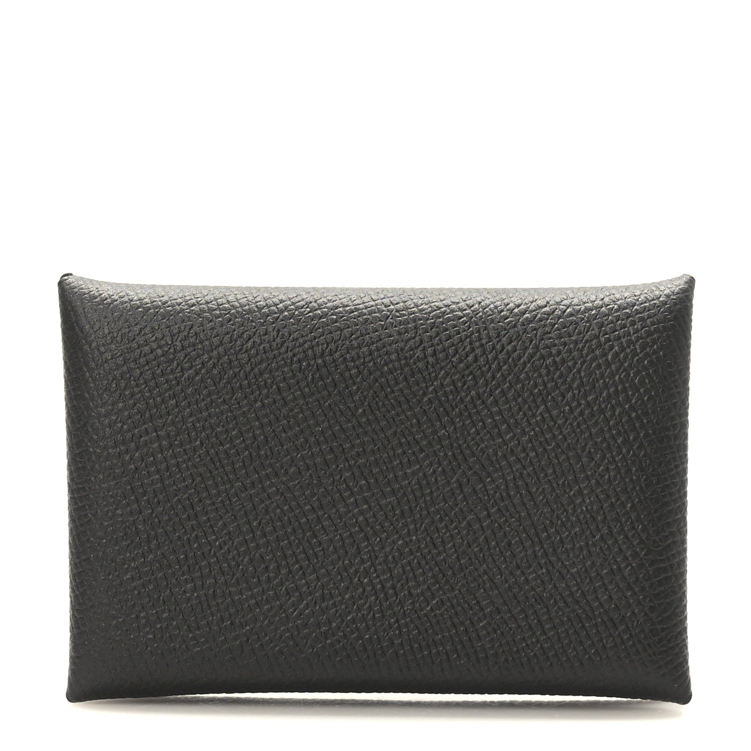 Hermes Epsom Calvi Card Case Black 1 of 10