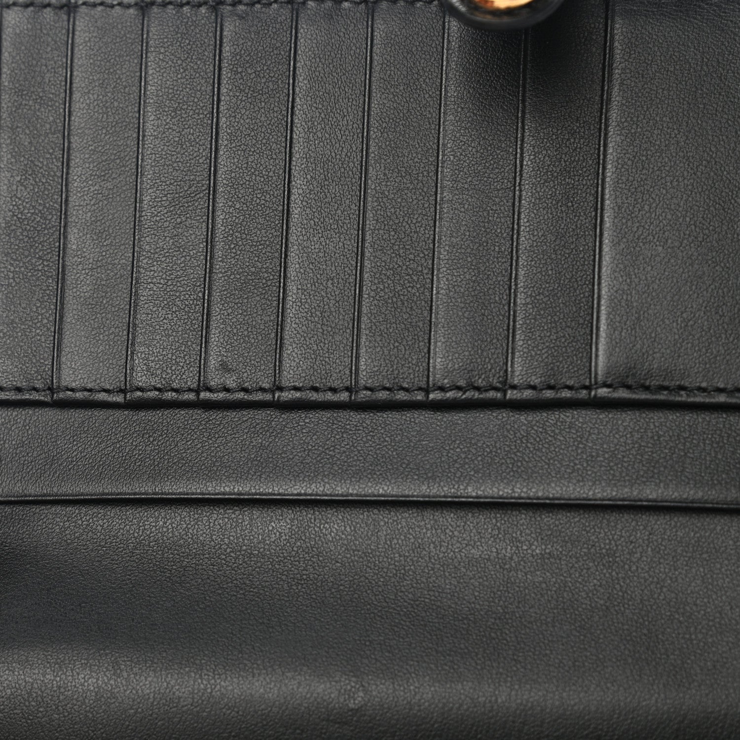 Versace Calfskin Medusa Long Wallet Black 8 of 10
