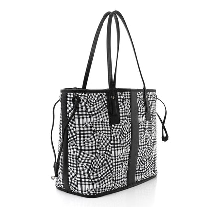 MCM Visetos Medium Liz Reversible Shopper Tote Black 5 of 16