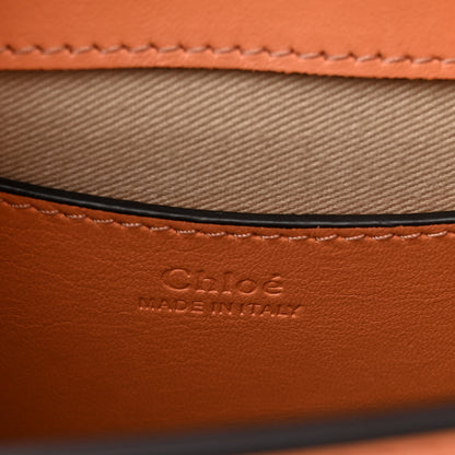 Chloe Patent Calfskin Suede Small Tess Bag Autumnal Brown 6 of 10