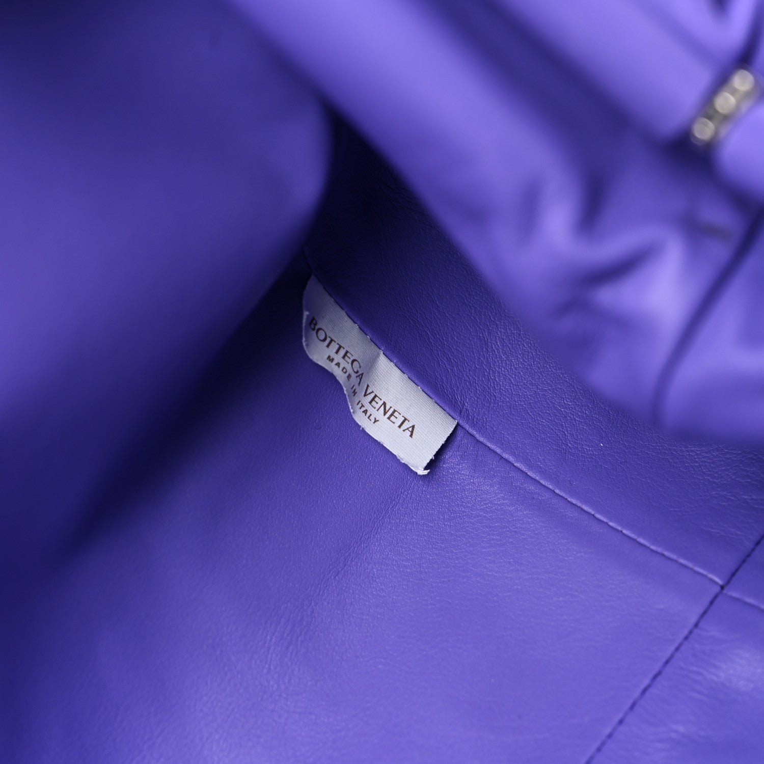 Bottega Veneta Smooth Butter Calf The Pouch Oversized Clutch Purple 7 of 9