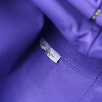 Bottega Veneta Smooth Butter Calf The Pouch Oversized Clutch Purple 7 of 9