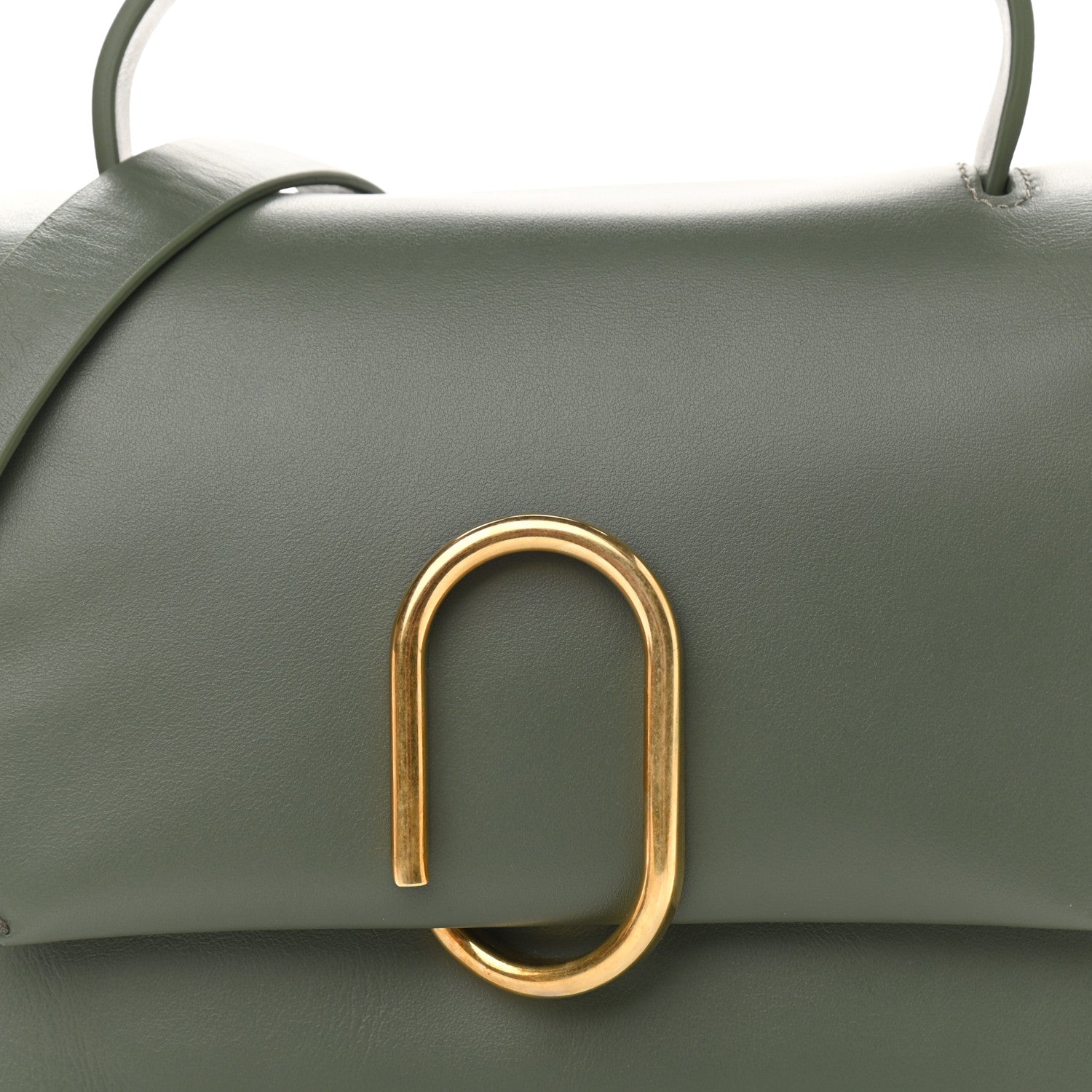 3.1 Phillip Lim Smooth Calfskin Mini Alix Top Handle Satchel Cactus 7 of 9