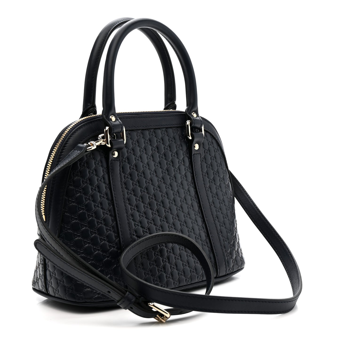 Microguccissima Mini Dome Bag Blue