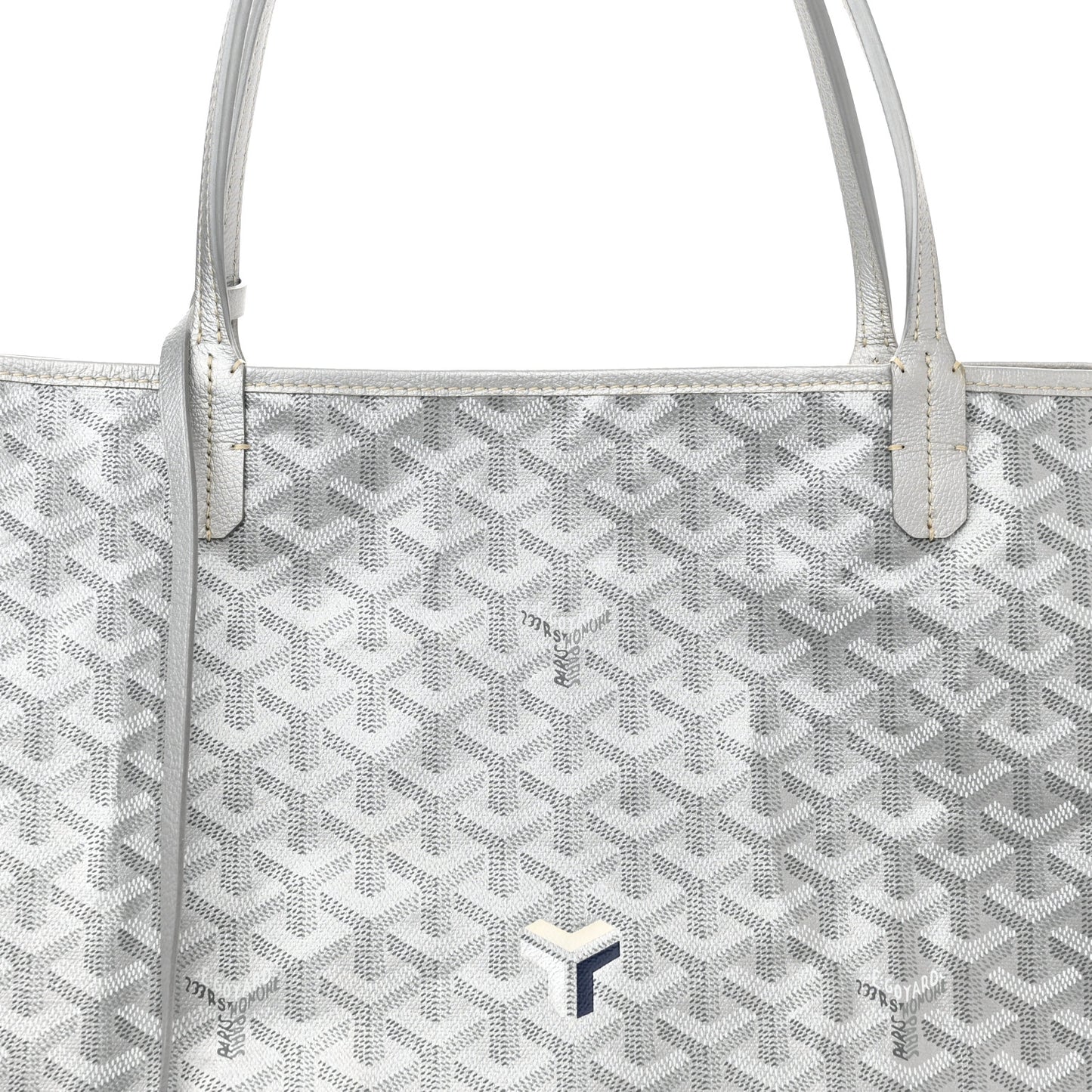 Goyardine Precious Metals Saint Louis GM Silver