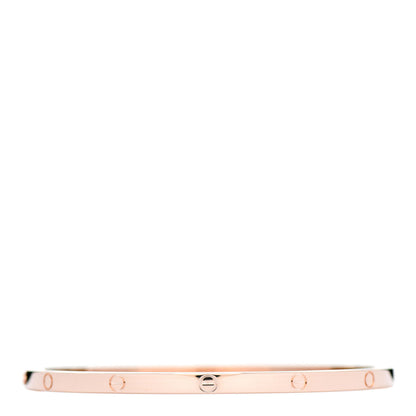 Cartier 18K Pink Gold Small LOVE Bracelet 18 2 of 3
