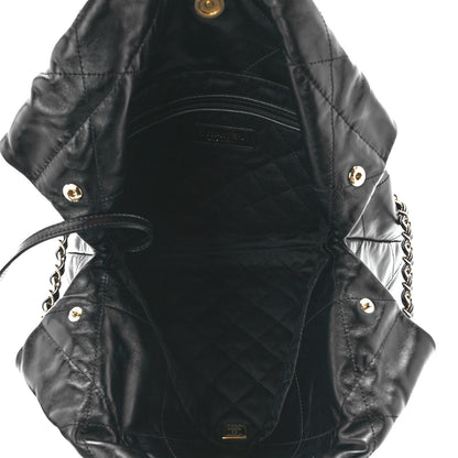 Chanel Shiny Calfskin Quilted Small Chanel 22 Black 6 of 13