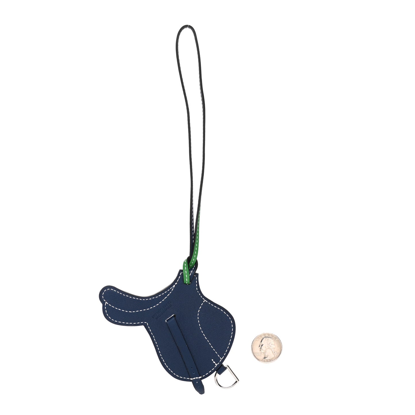 Swift Paddock Selle Horse Saddle Bag Charm Vert Vertigo Bleu Navy