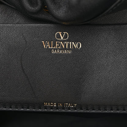 Valentino Garavani Nappa Small Carry Secrets Bucket Bag Black 6 of 10