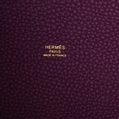 Hermes Taurillon Clemence Picotin Lock 18 PM Anemone 6 of 11
